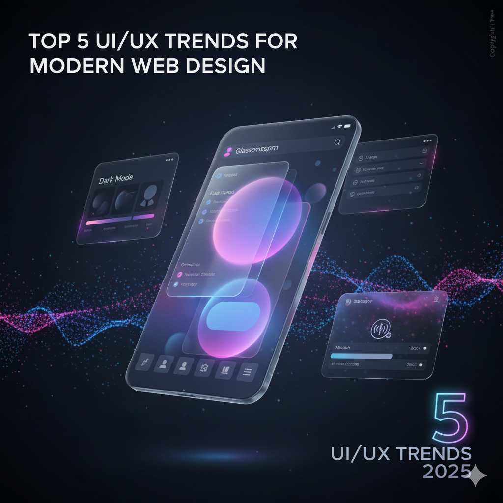 Top 5 UI/UX Trends for Modern Web Design